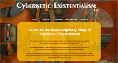 Desktop Screenshot of cyberneticexistentialism.com