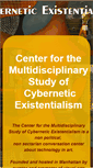 Mobile Screenshot of cyberneticexistentialism.com